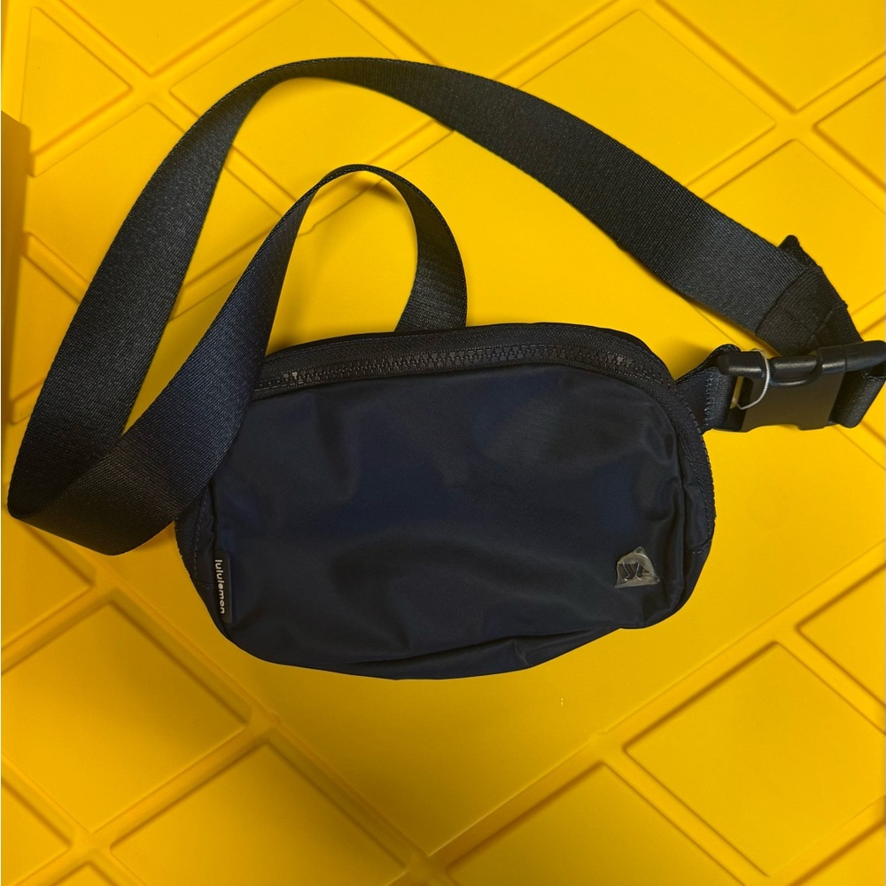 Navy Blue Lululemon Belt/Crossbody Bag